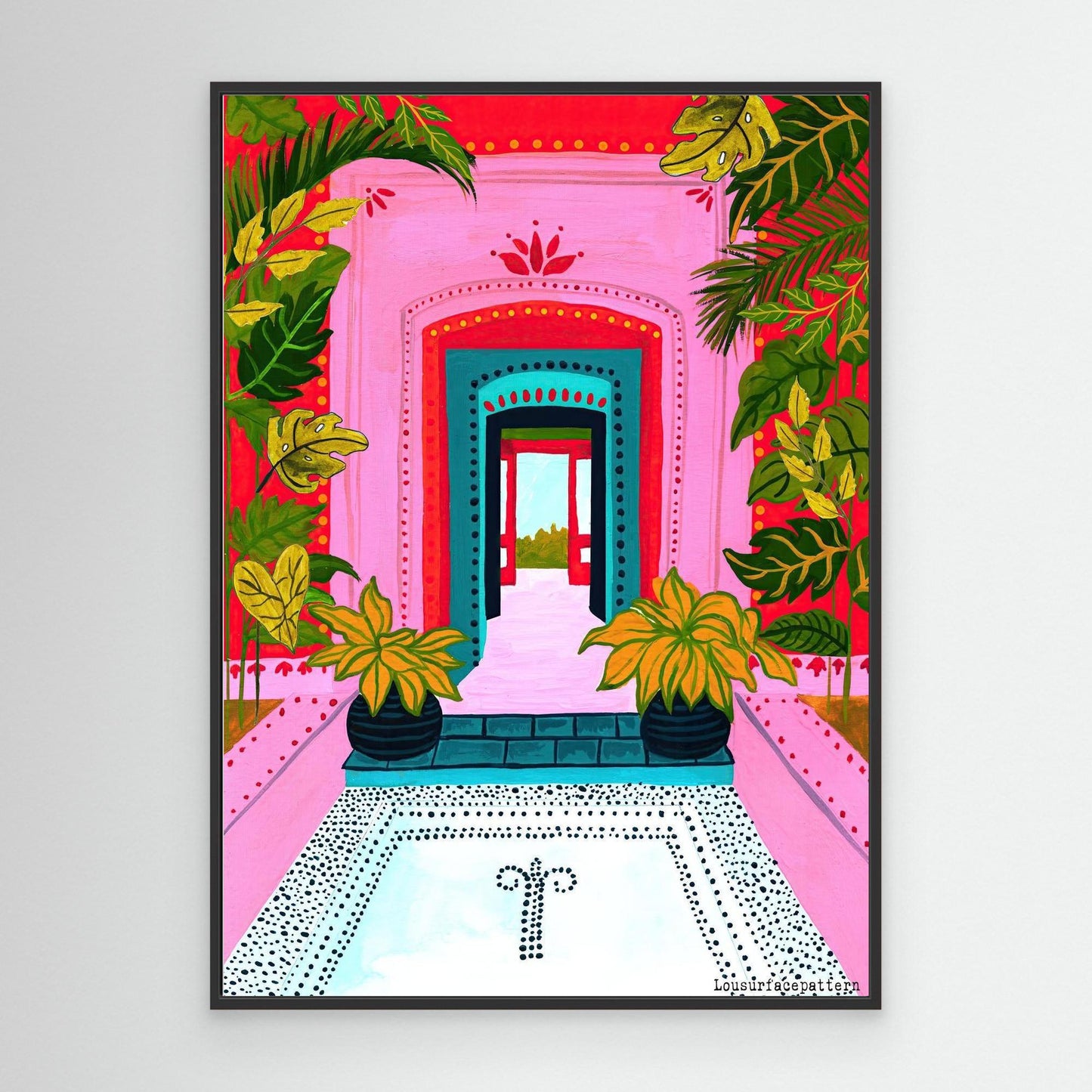 "Mexico" canvas print