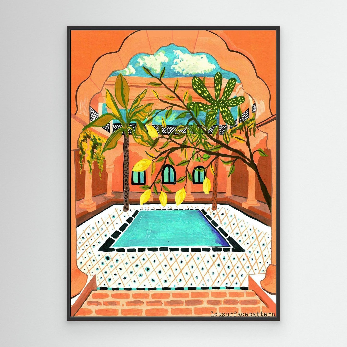 "Morocco" Canvas Print