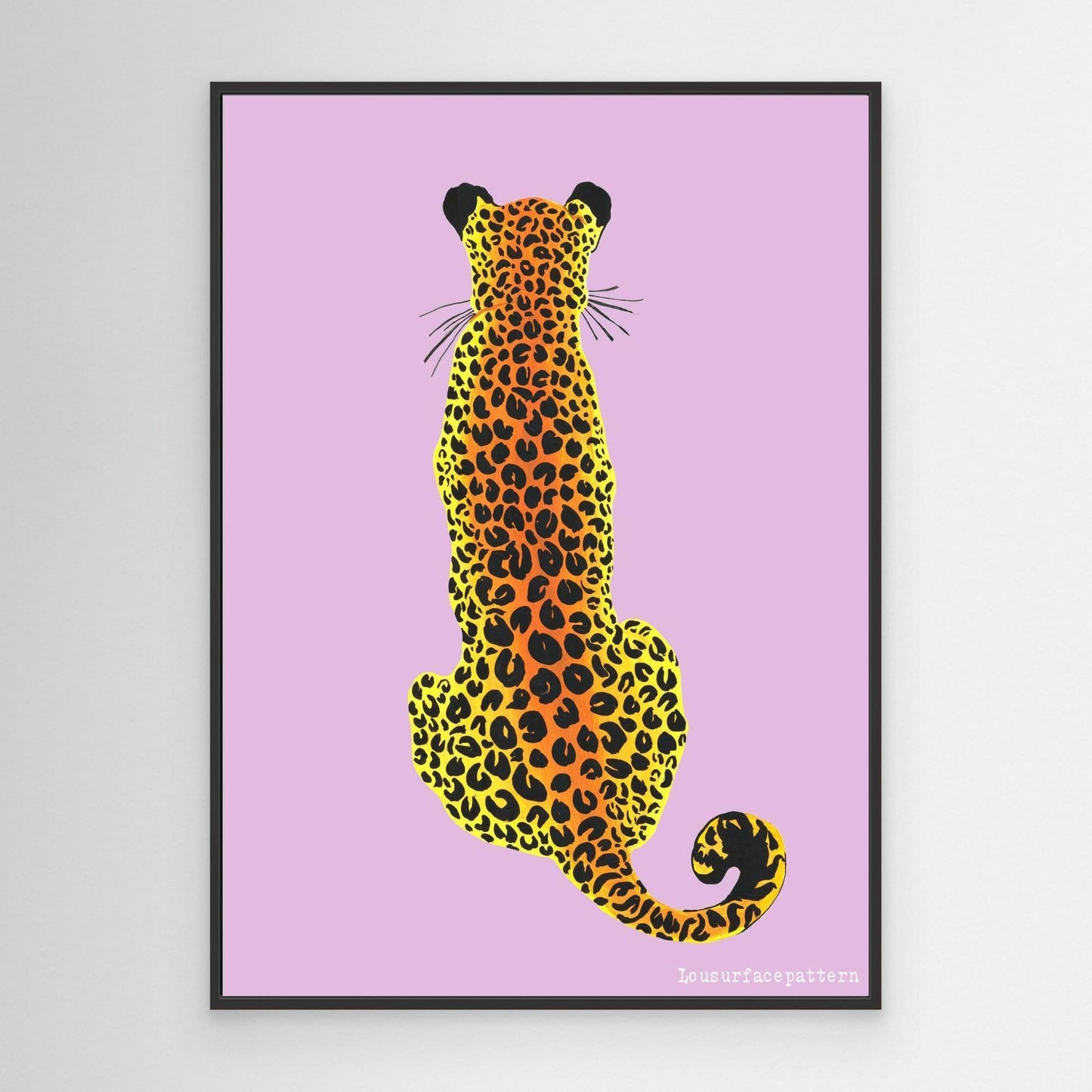 "Leopard" Canvas print