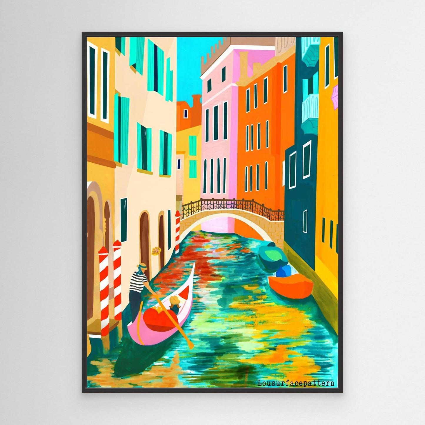 "Venice" Canvas print