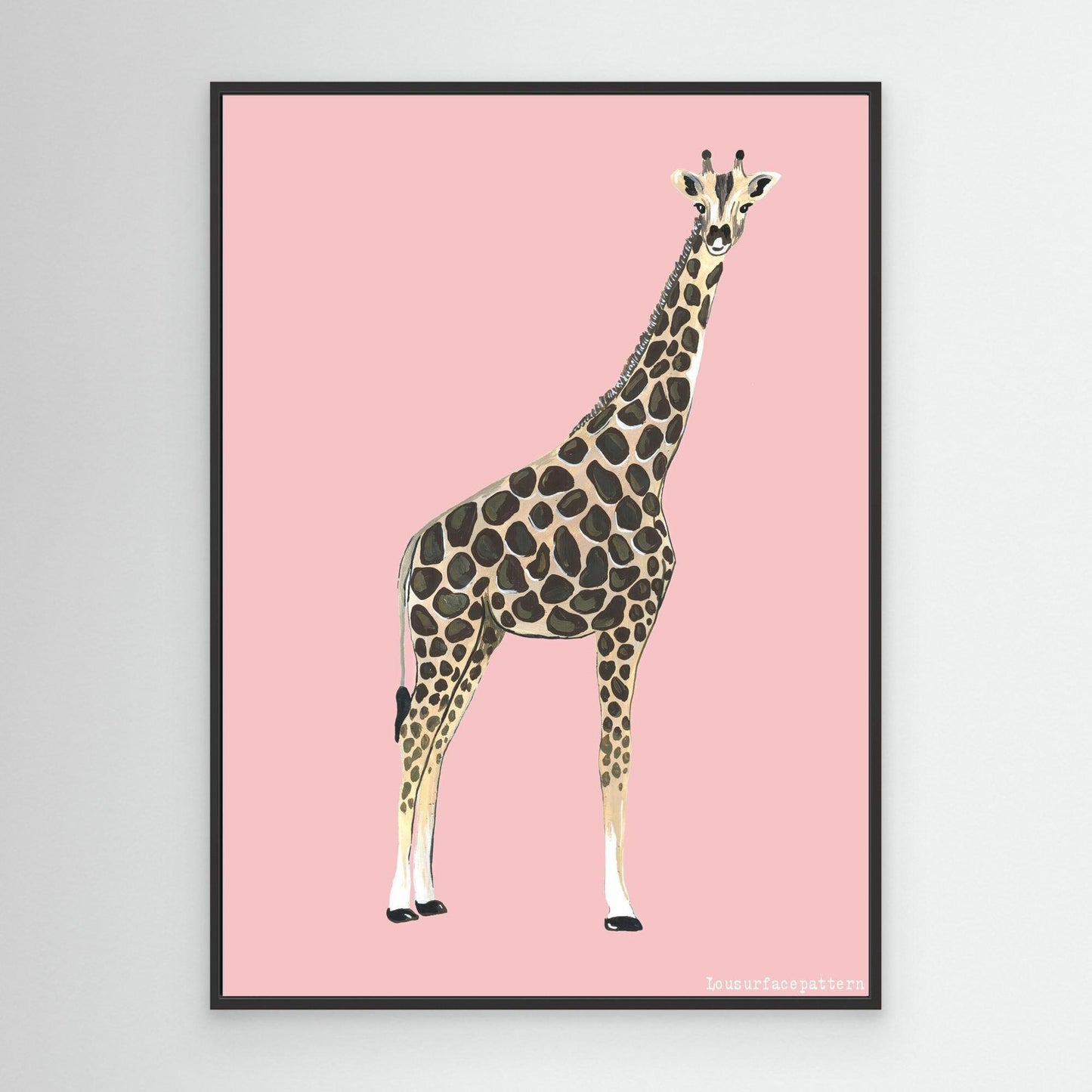 "Giraffe" Canvas print