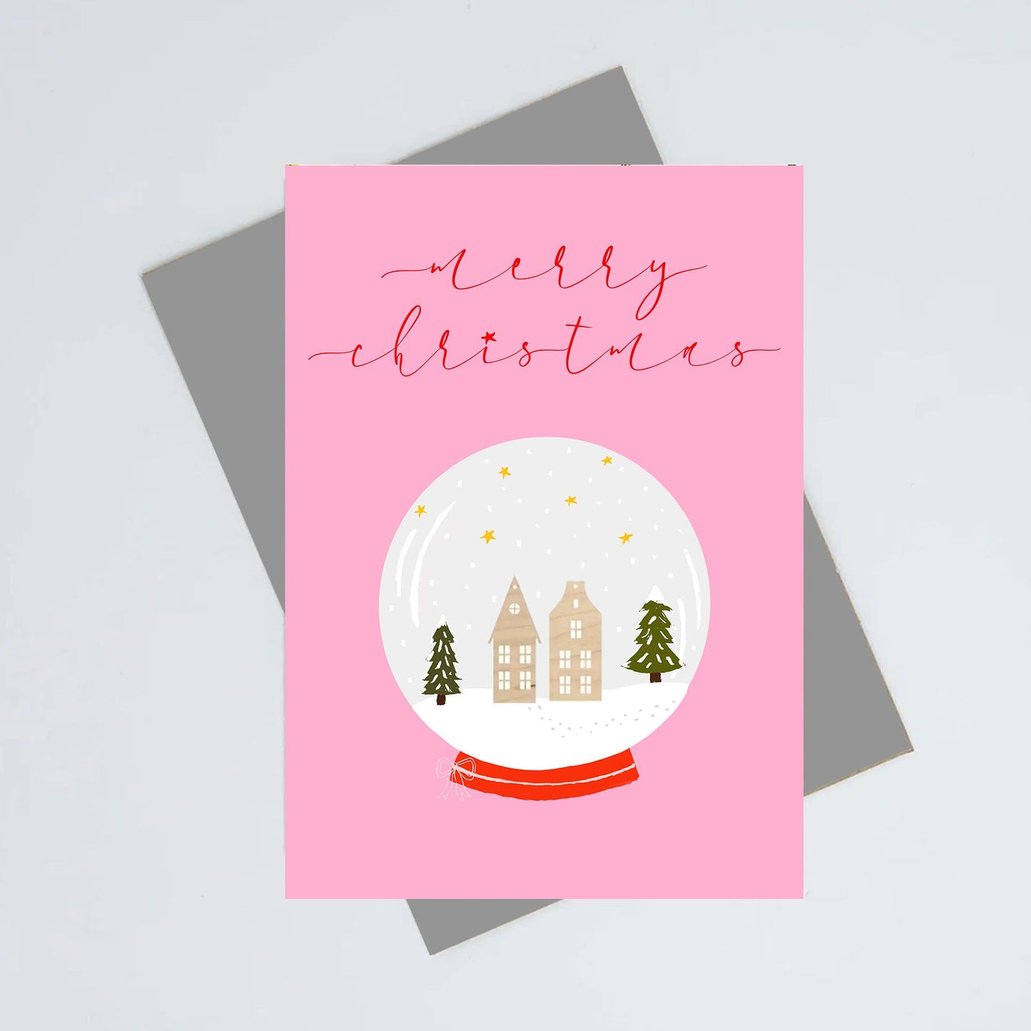 Globe Christmas card