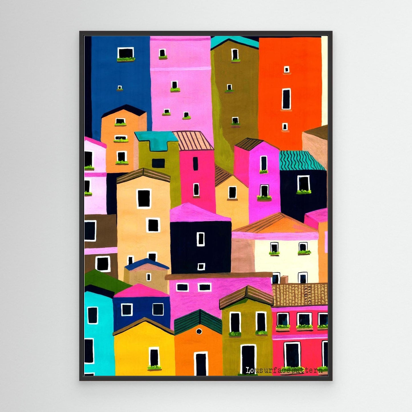"Italy" canvas print