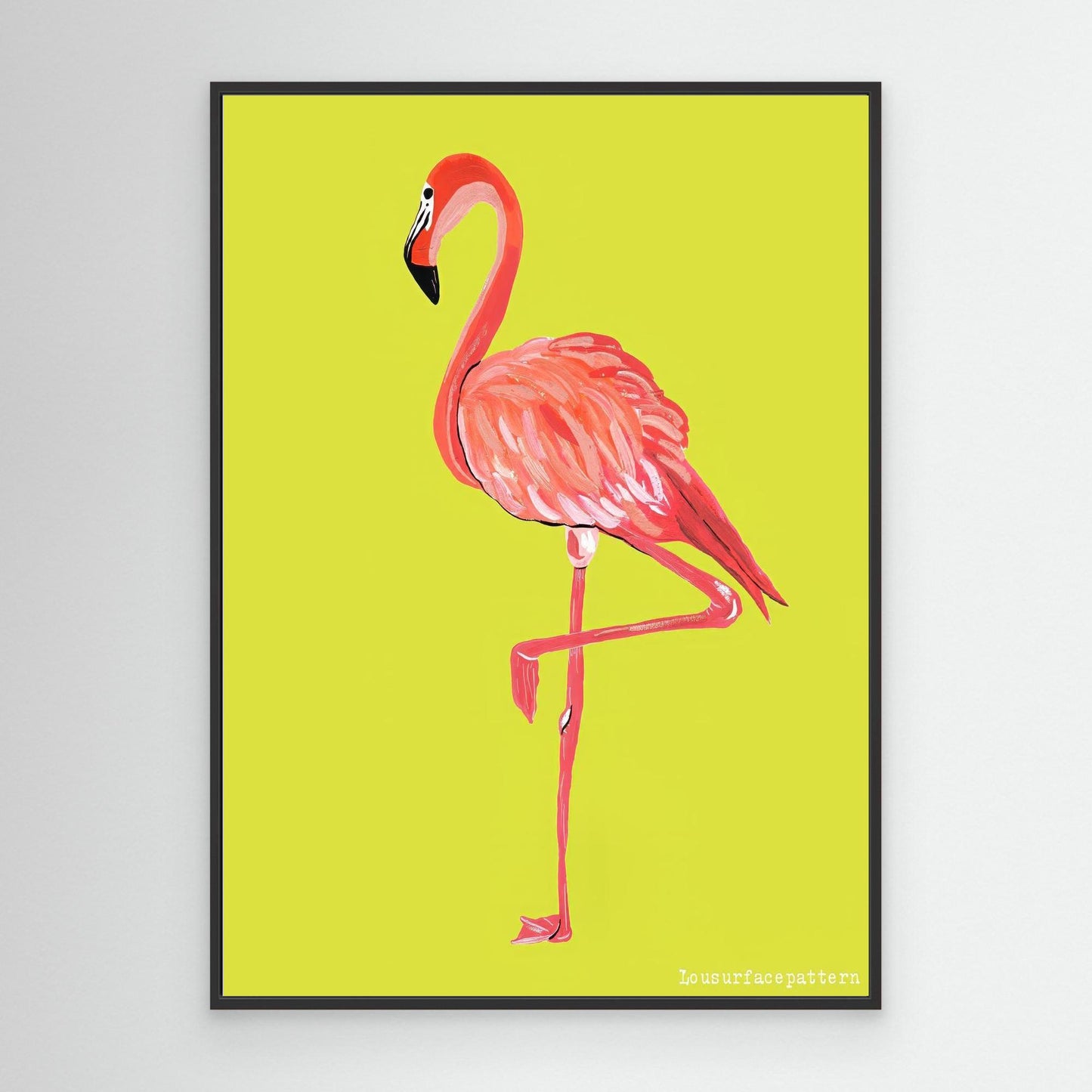 "Flamingo" Canvas print