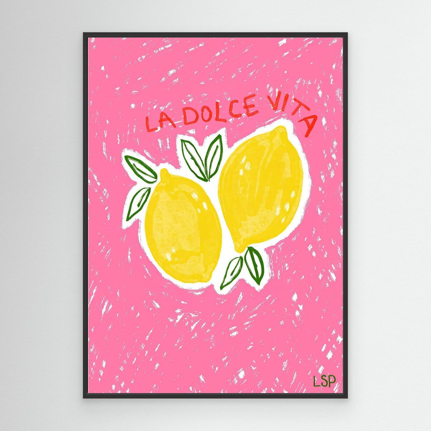 "La dolce vita" canvas print