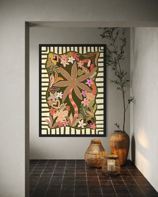 "Autumn tree" Canvas print