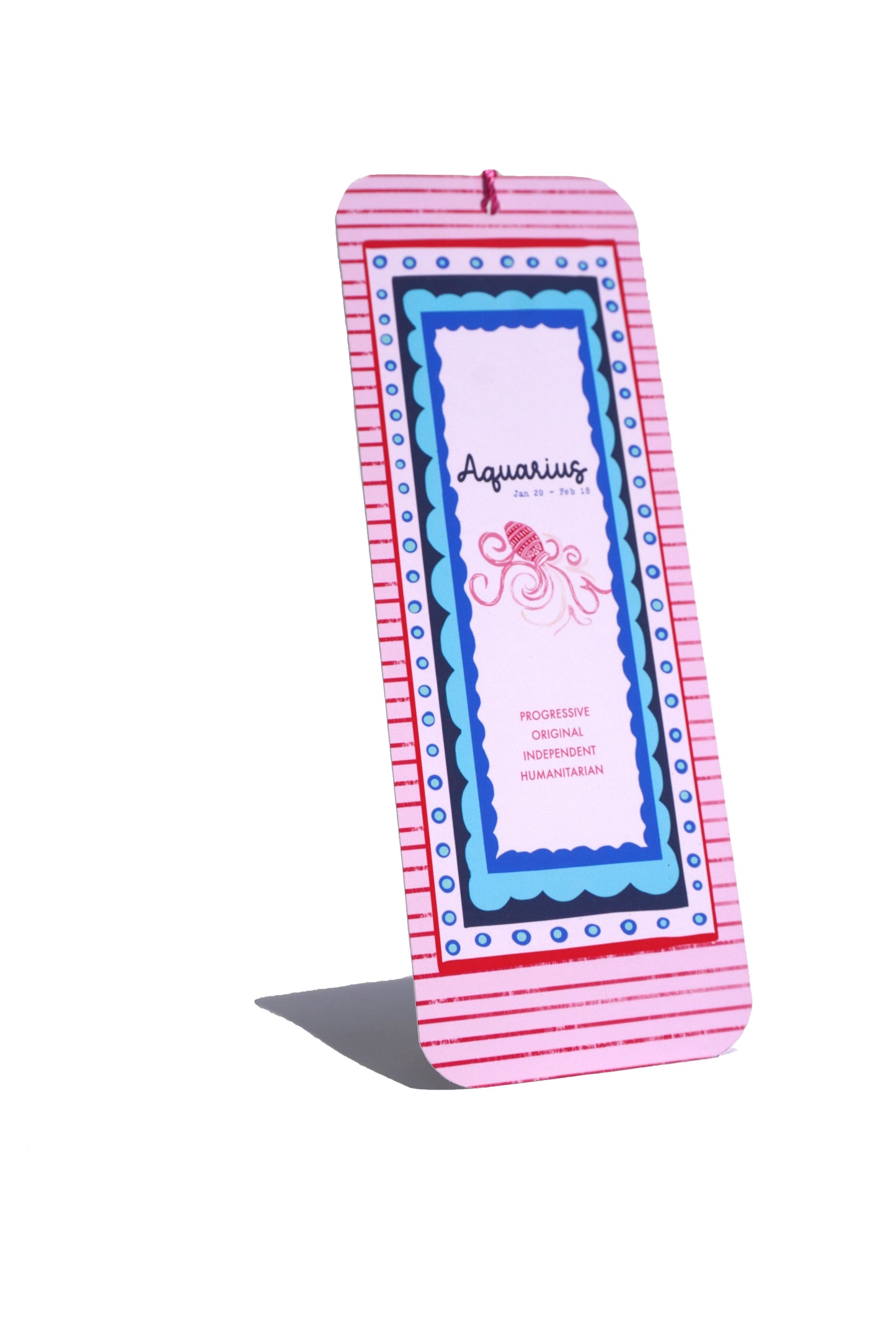 Aquarius bookmark