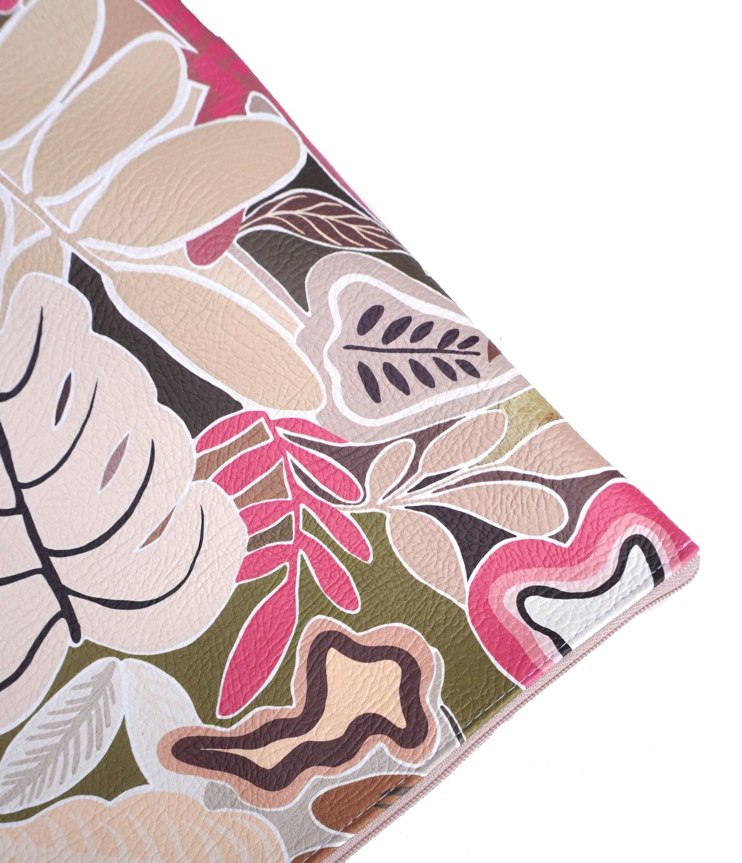 Moody cheeseplant cosmetic bag