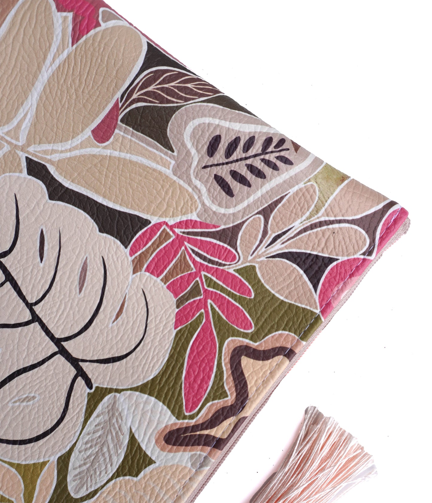 Moody cheese plant makeup bag