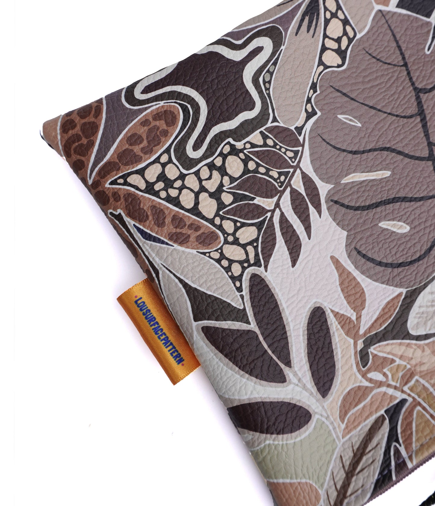 Moody cheese plant makeup bag