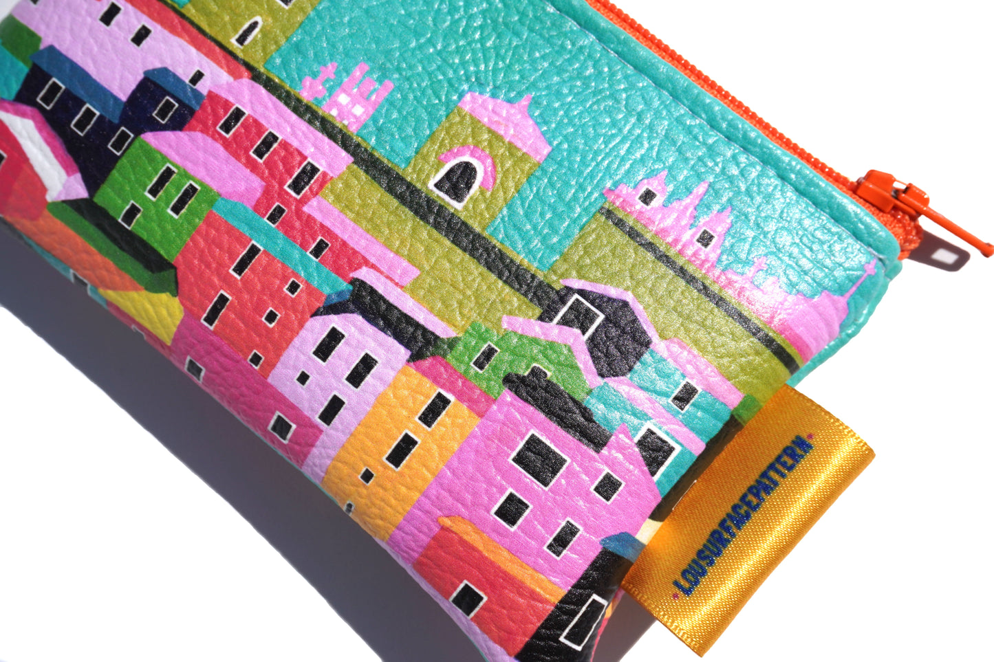 Vegan leather south of France purse