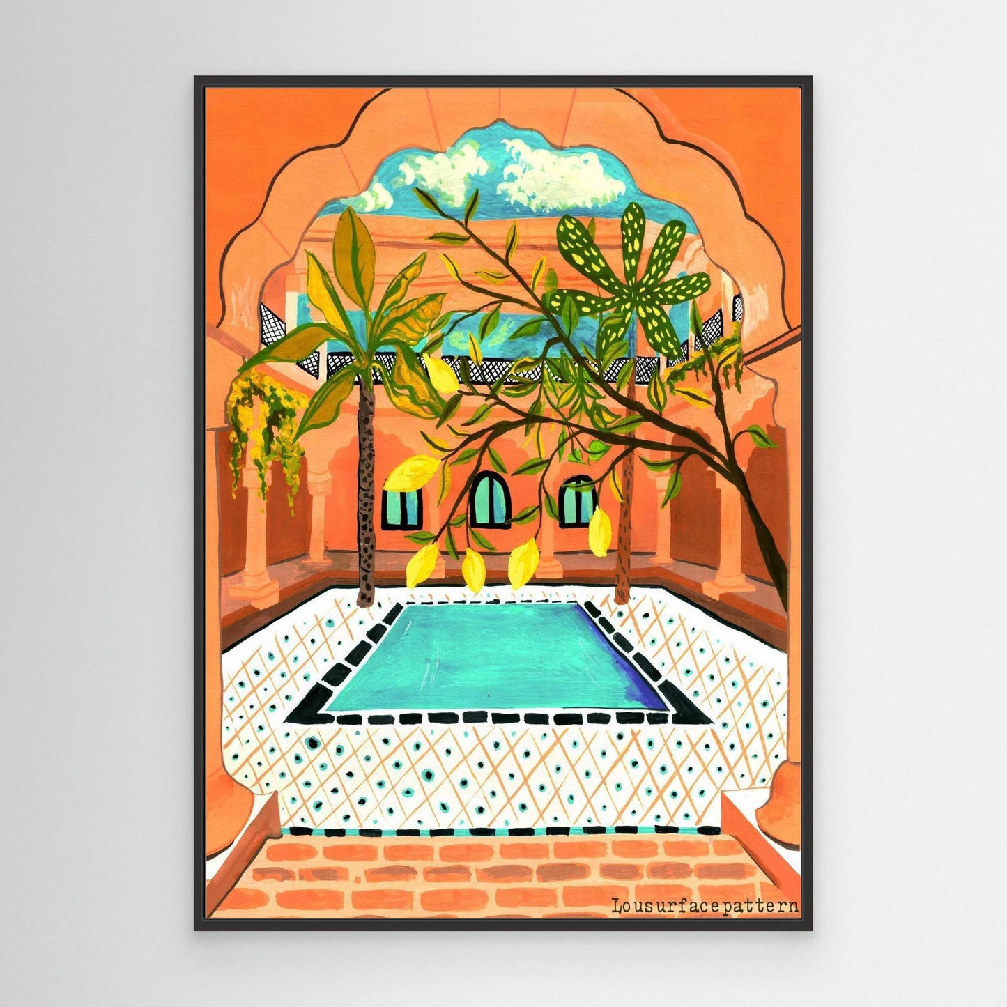 "Morocco" Canvas print