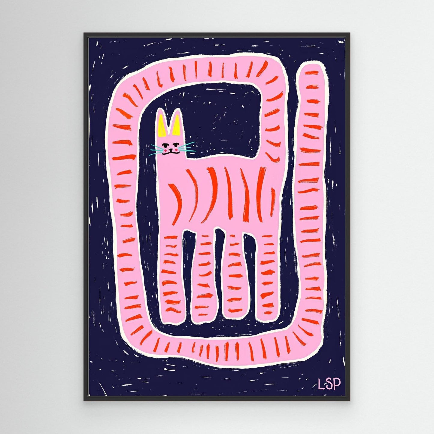 "Cool cat" Canvas print