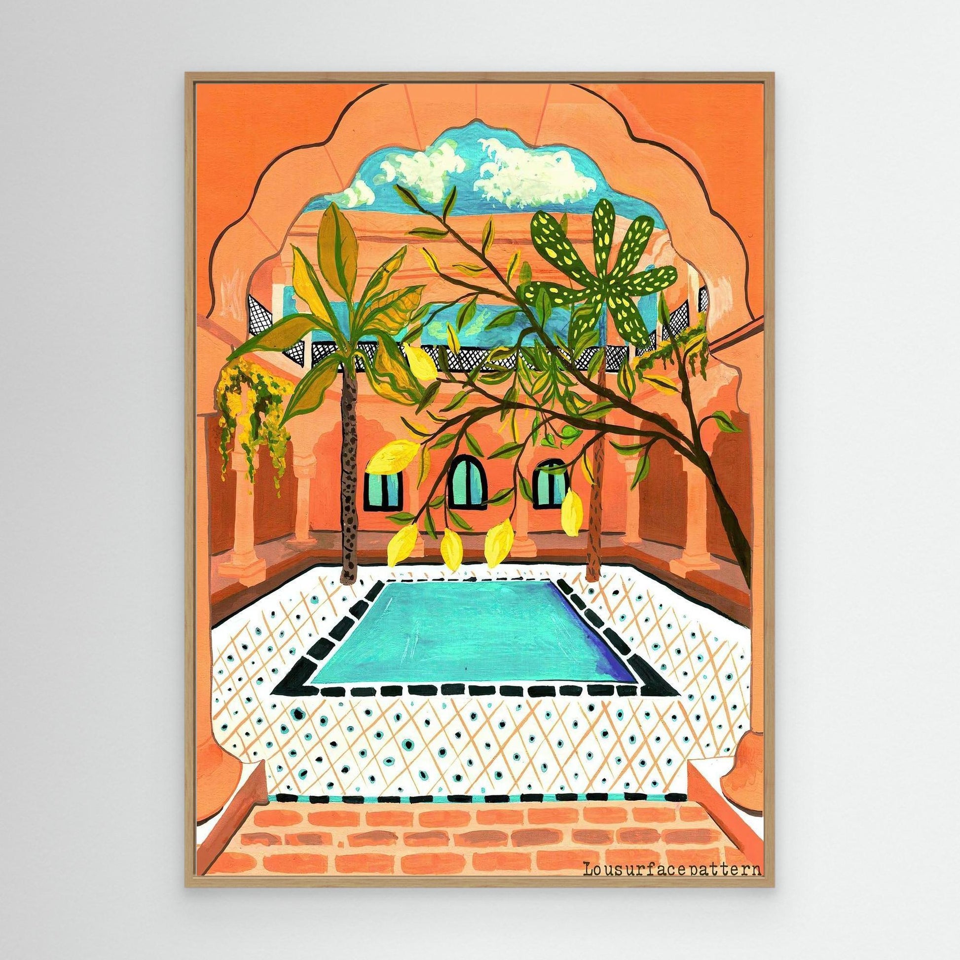 "Morocco" Canvas Print