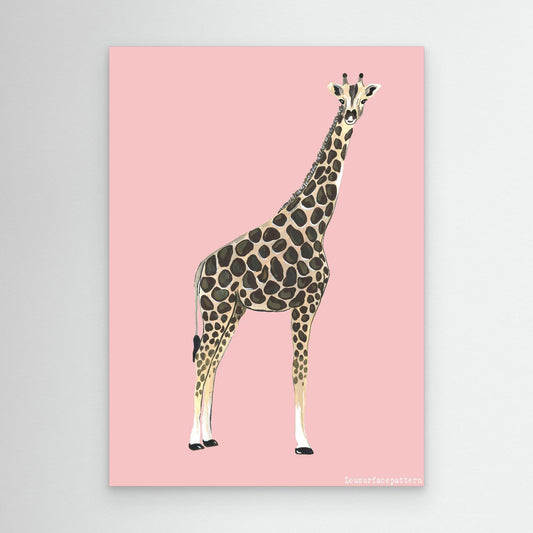 "Giraffe" Canvas print