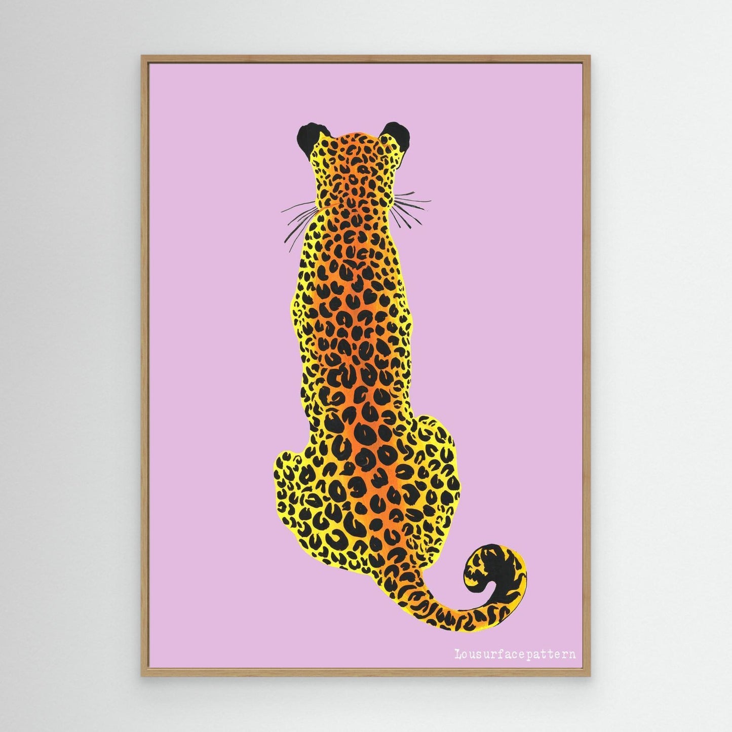 "Leopard" Canvas print