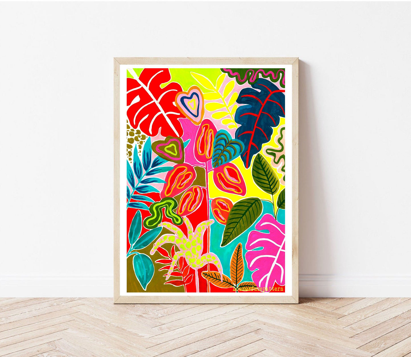 Colourful Tropical Print