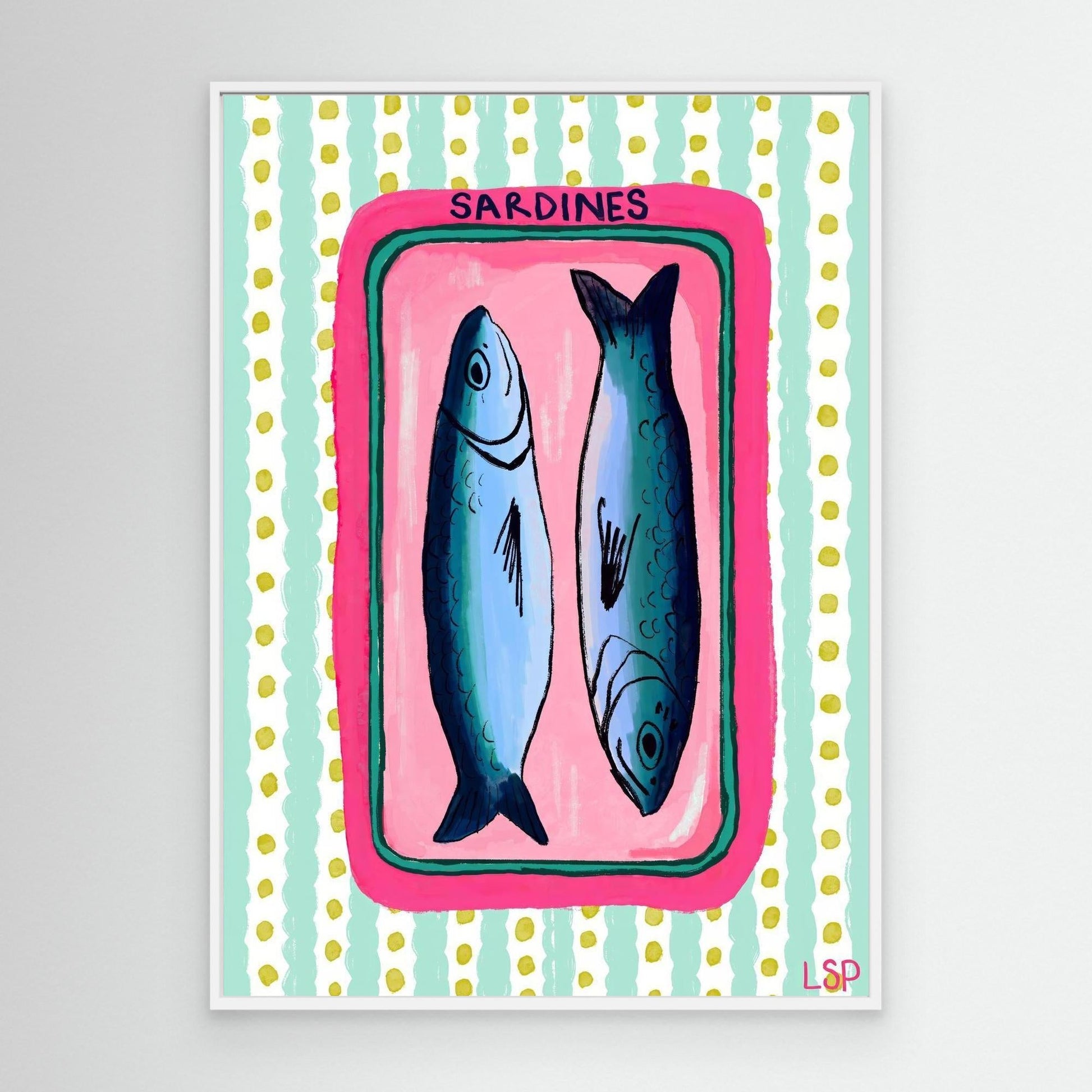 "Sardines" Canvas print