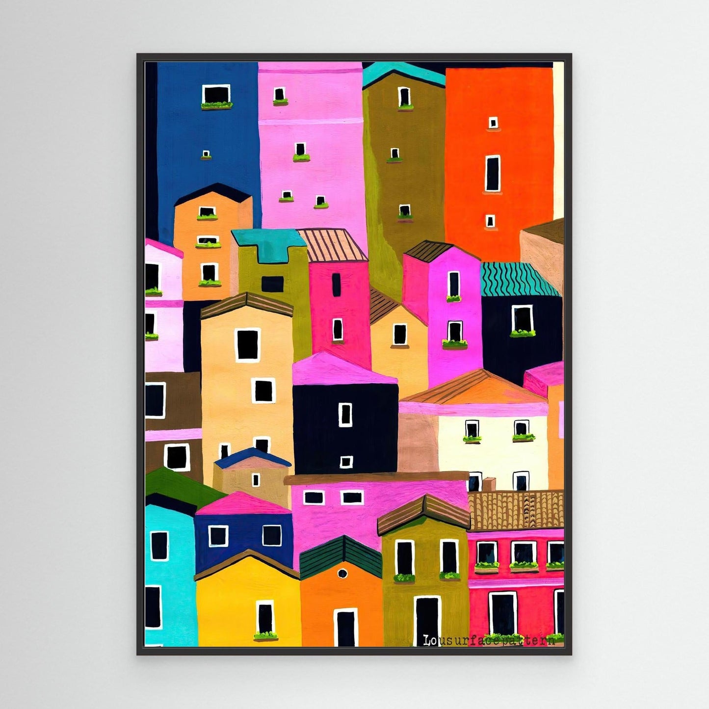 "Italy" Canvas Print