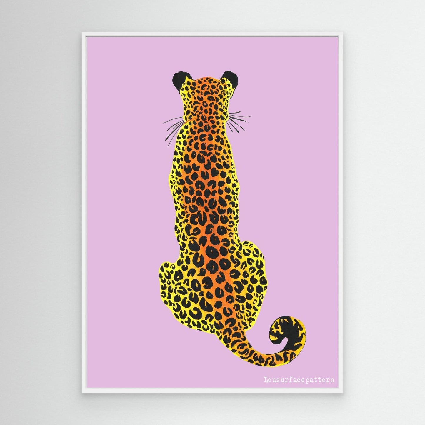 "Leopard" Canvas print