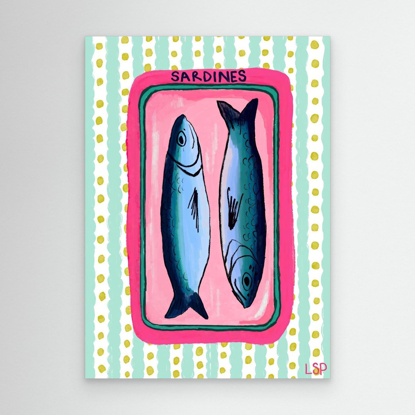 "Sardines" Canvas print
