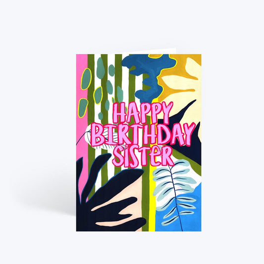 Sister birthday card
