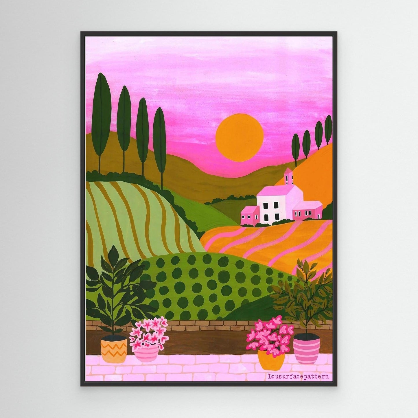 "Tuscany" Canvas Print