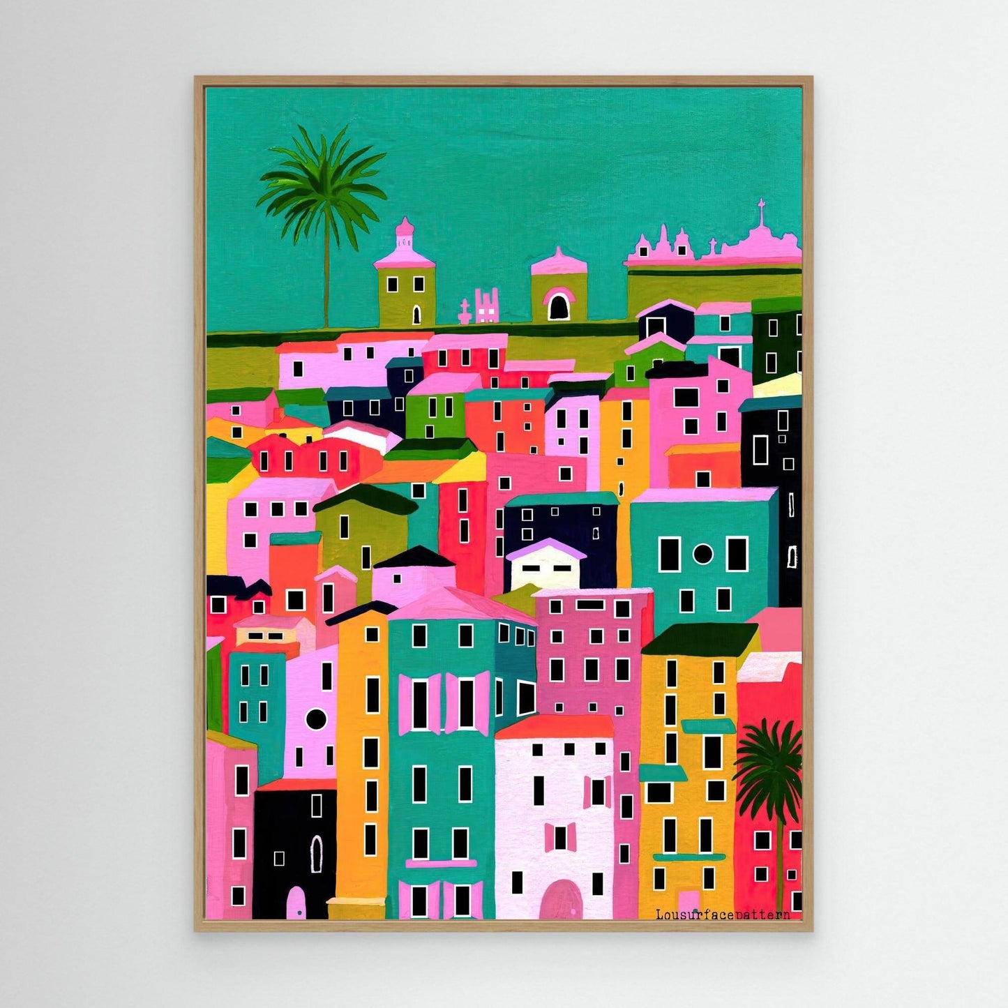 "South of France" canvas print