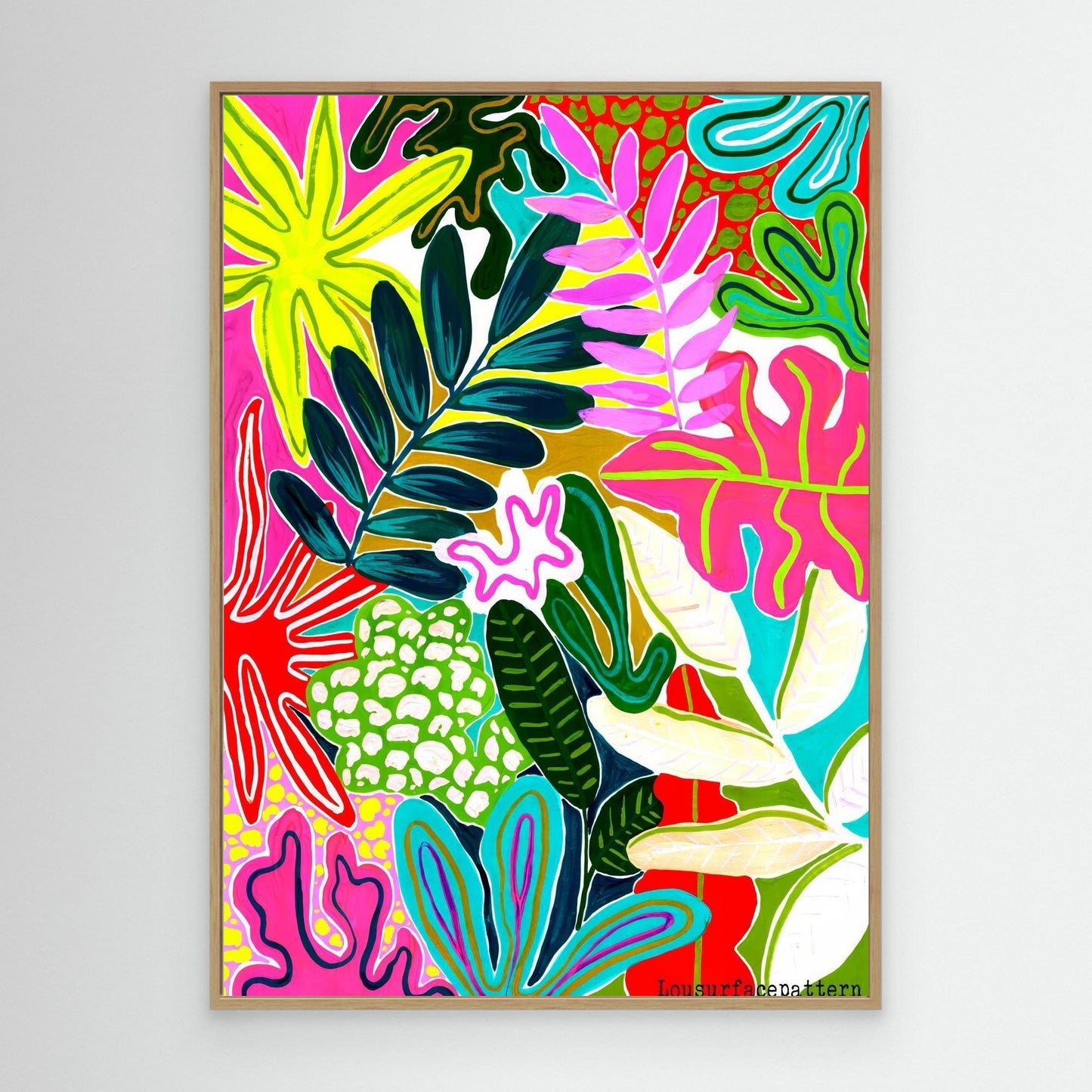"Tropicals" Canvas Print
