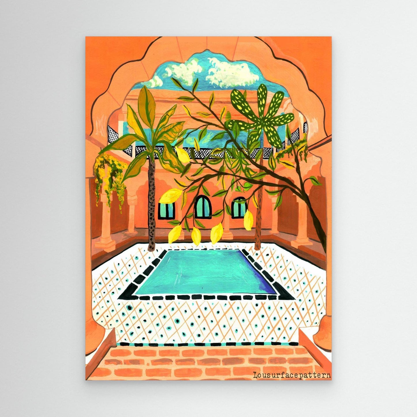 "Morocco" Canvas print 