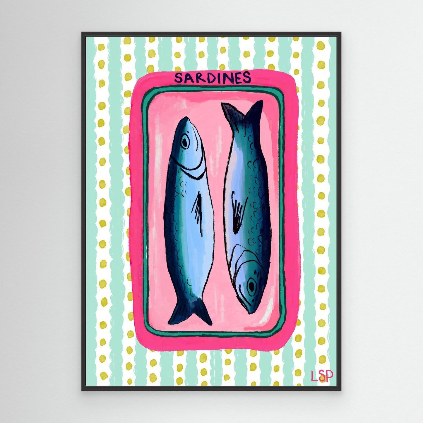 "Sardines" Canvas print