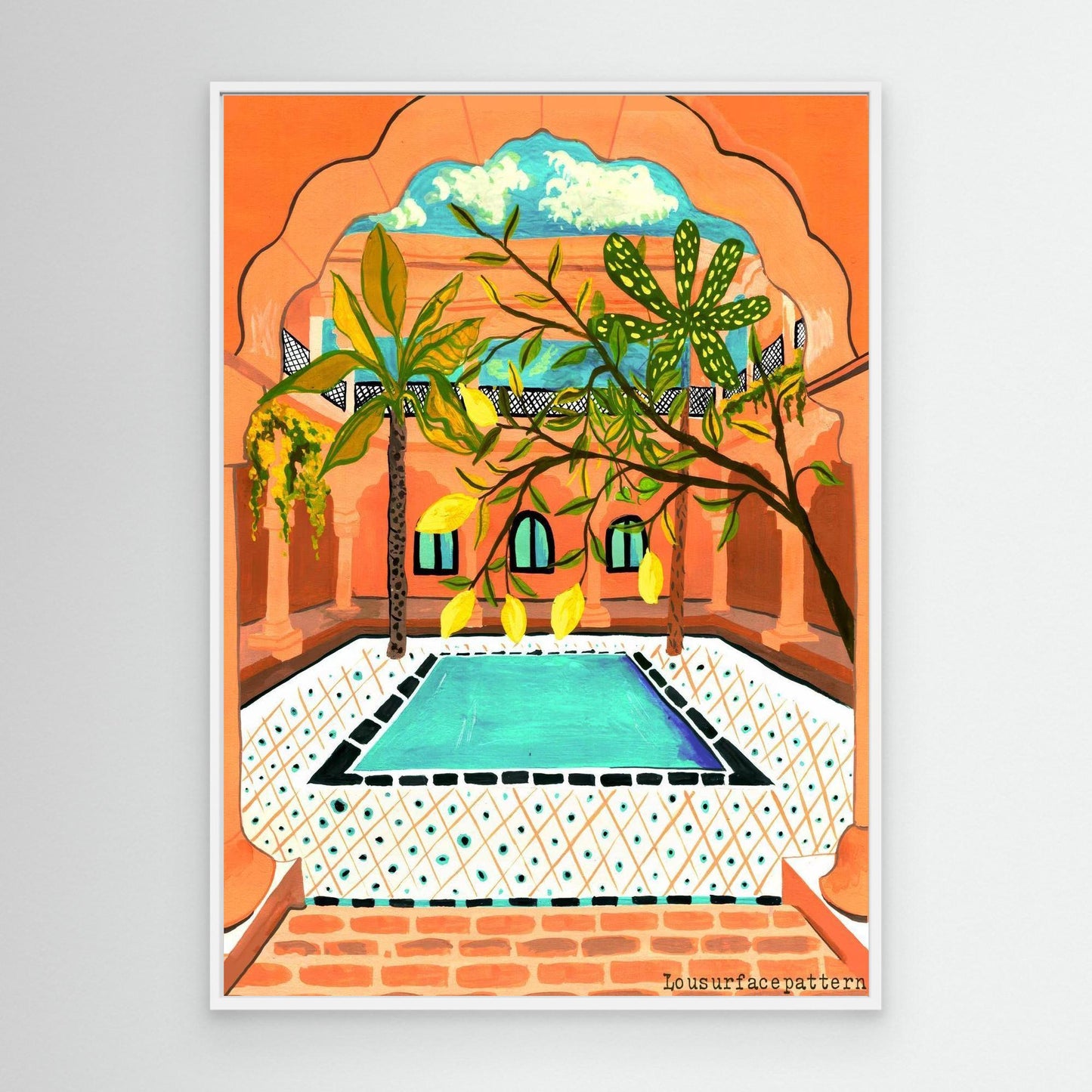 "Morocco" Canvas print 