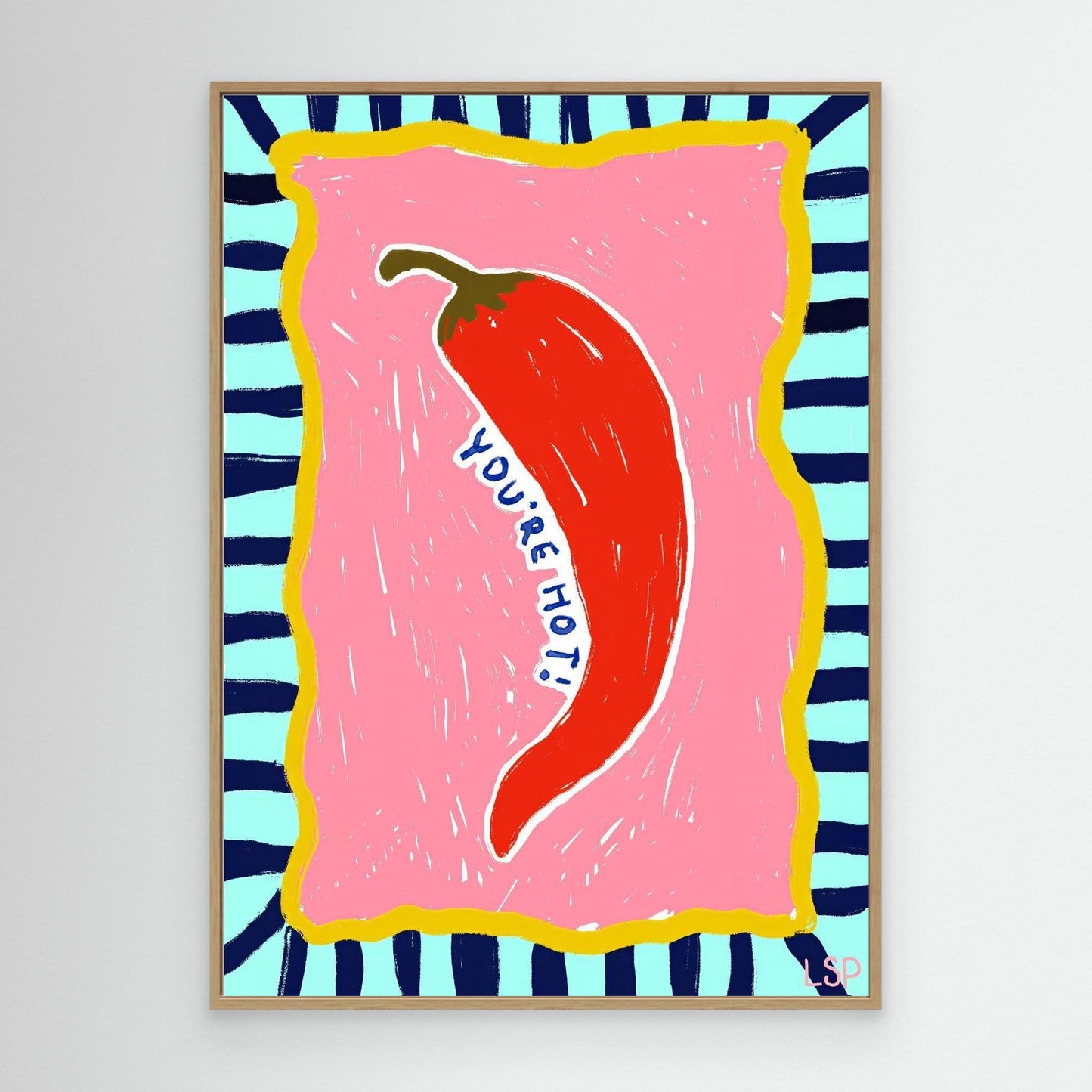 "You're hot" Canvas print