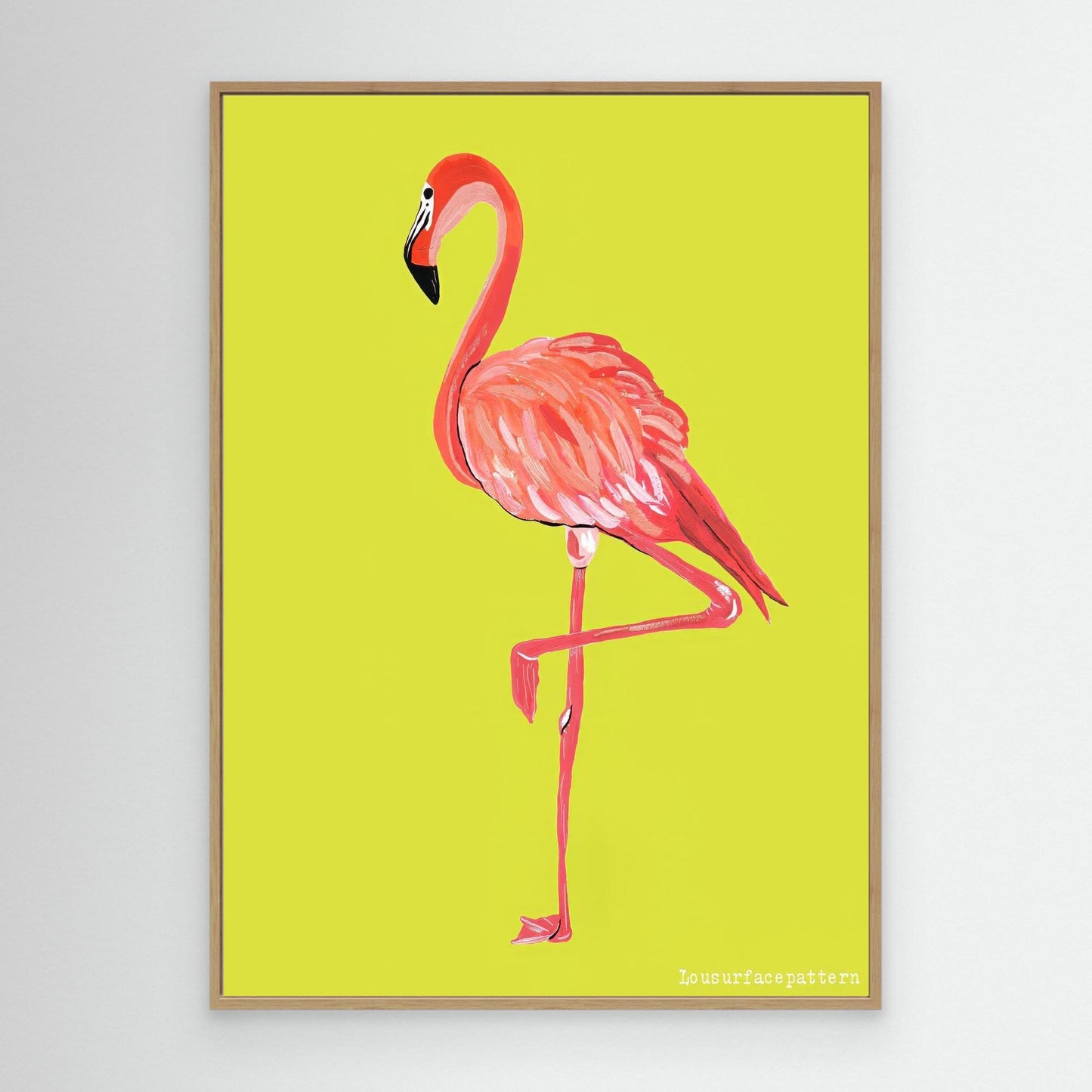 "Flamingo" Canvas print