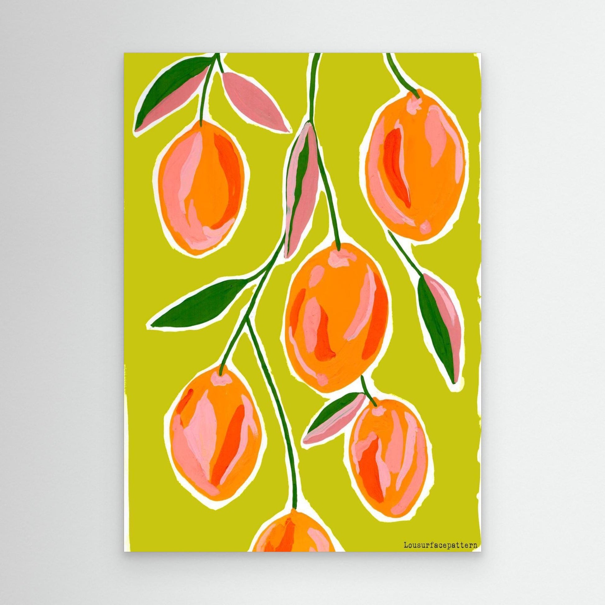 "Lemons" Canvas print