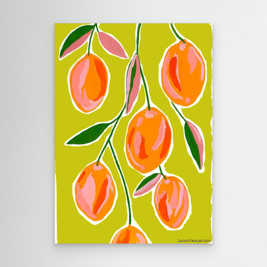 "Lemons" Canvas print