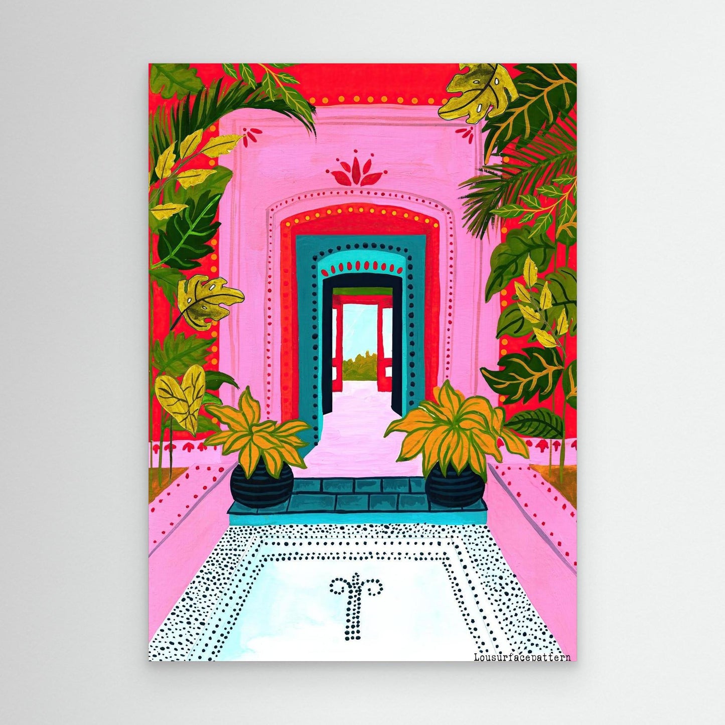 "Mexico" Canvas Print