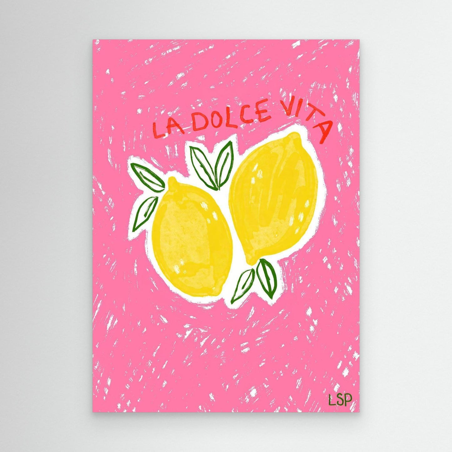 "La dolce vita" canvas print