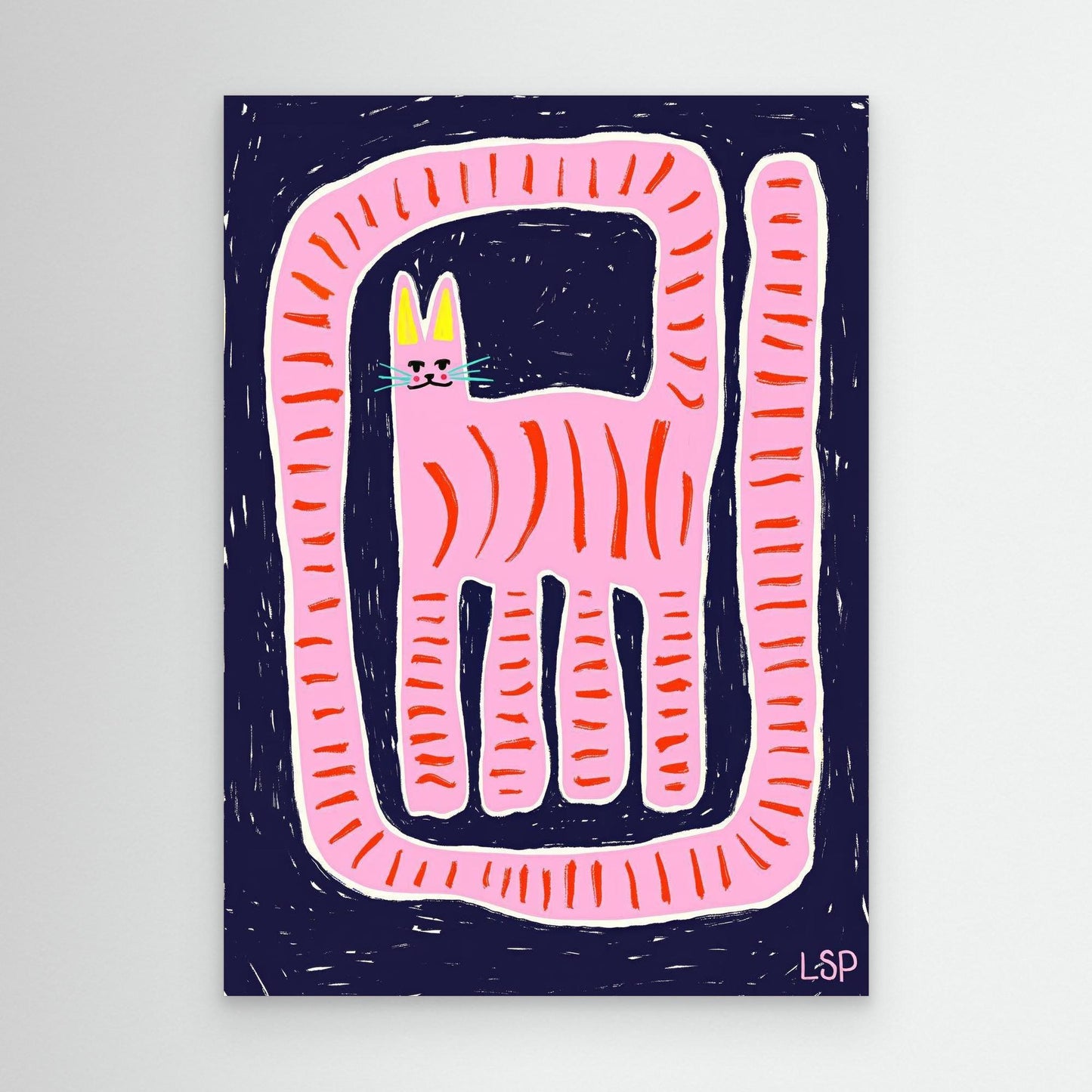 "Cool cat" Canvas print