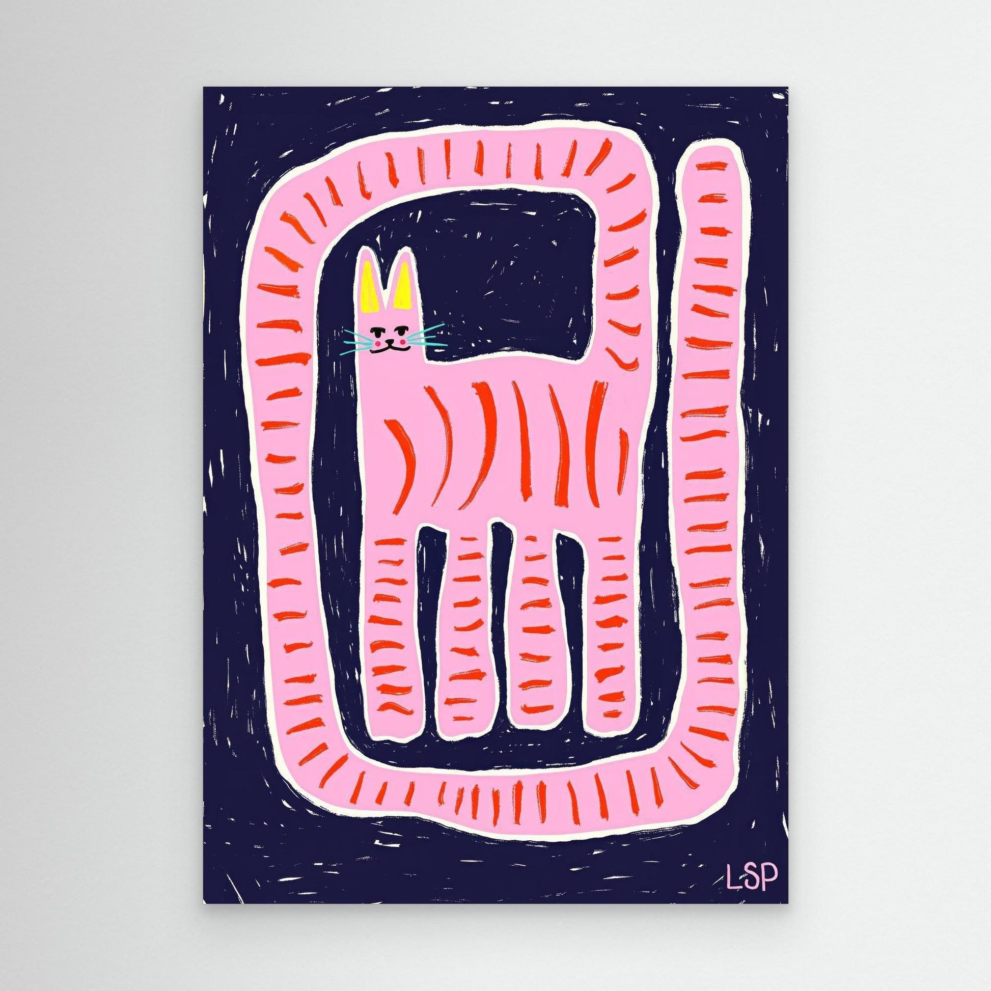 "Cool cat" Canvas print