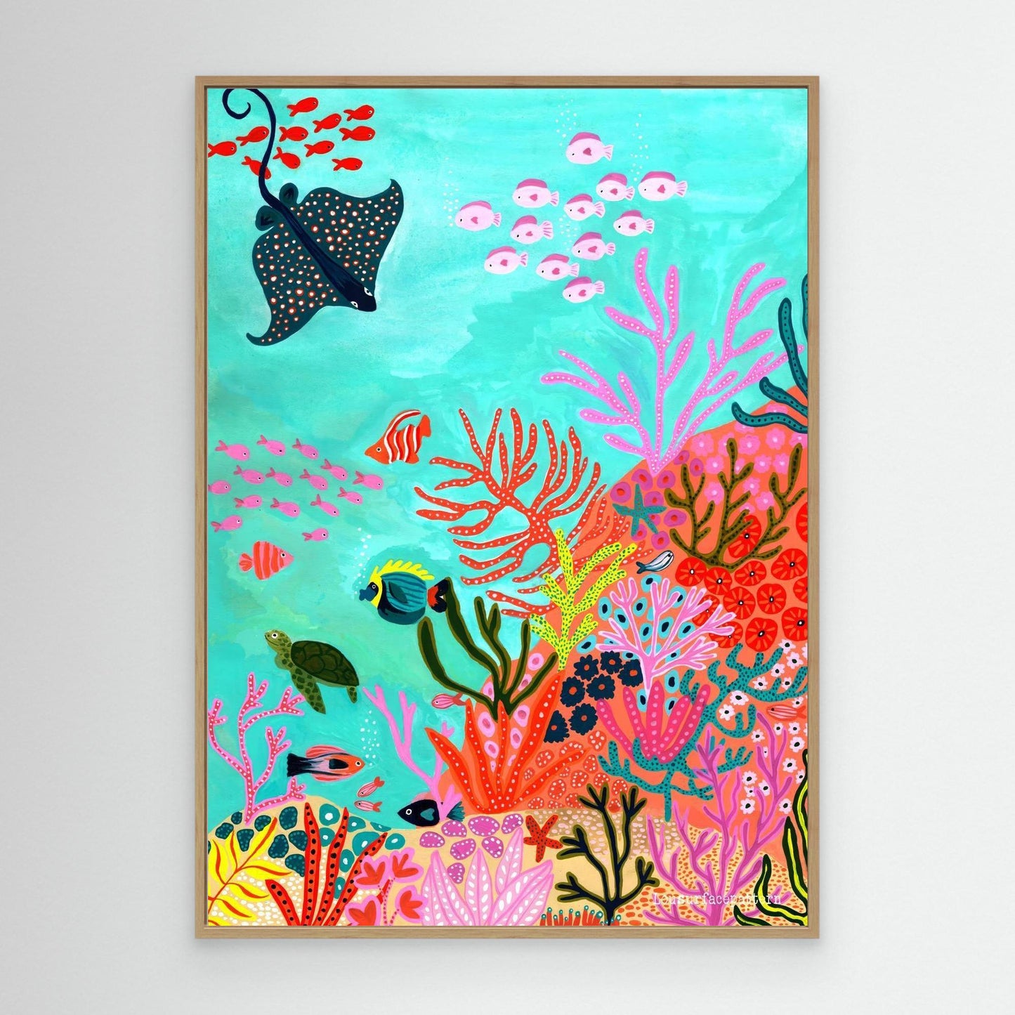 "Under the sea" Canvas print