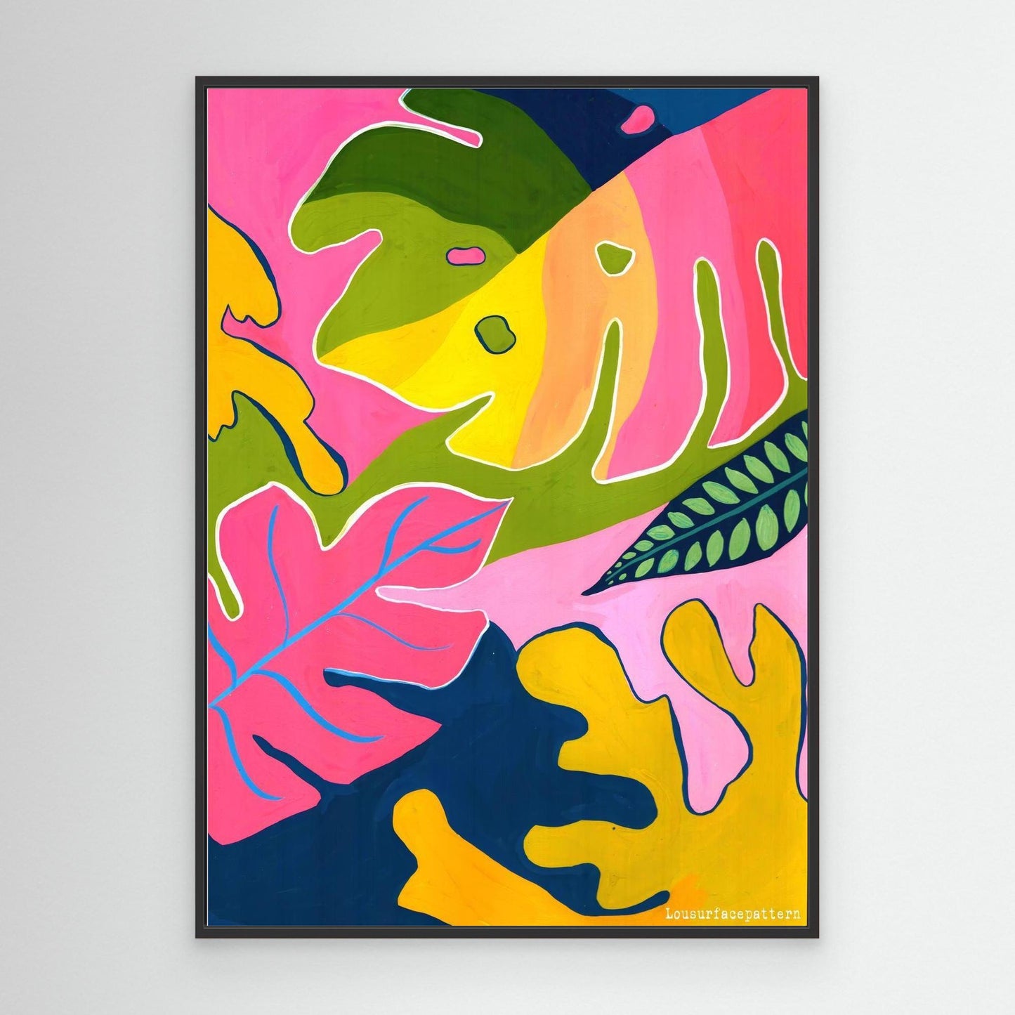 "Cheeseplant" Canvas print