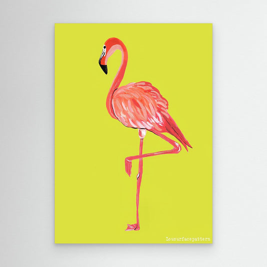 "Flamingo" Canvas print