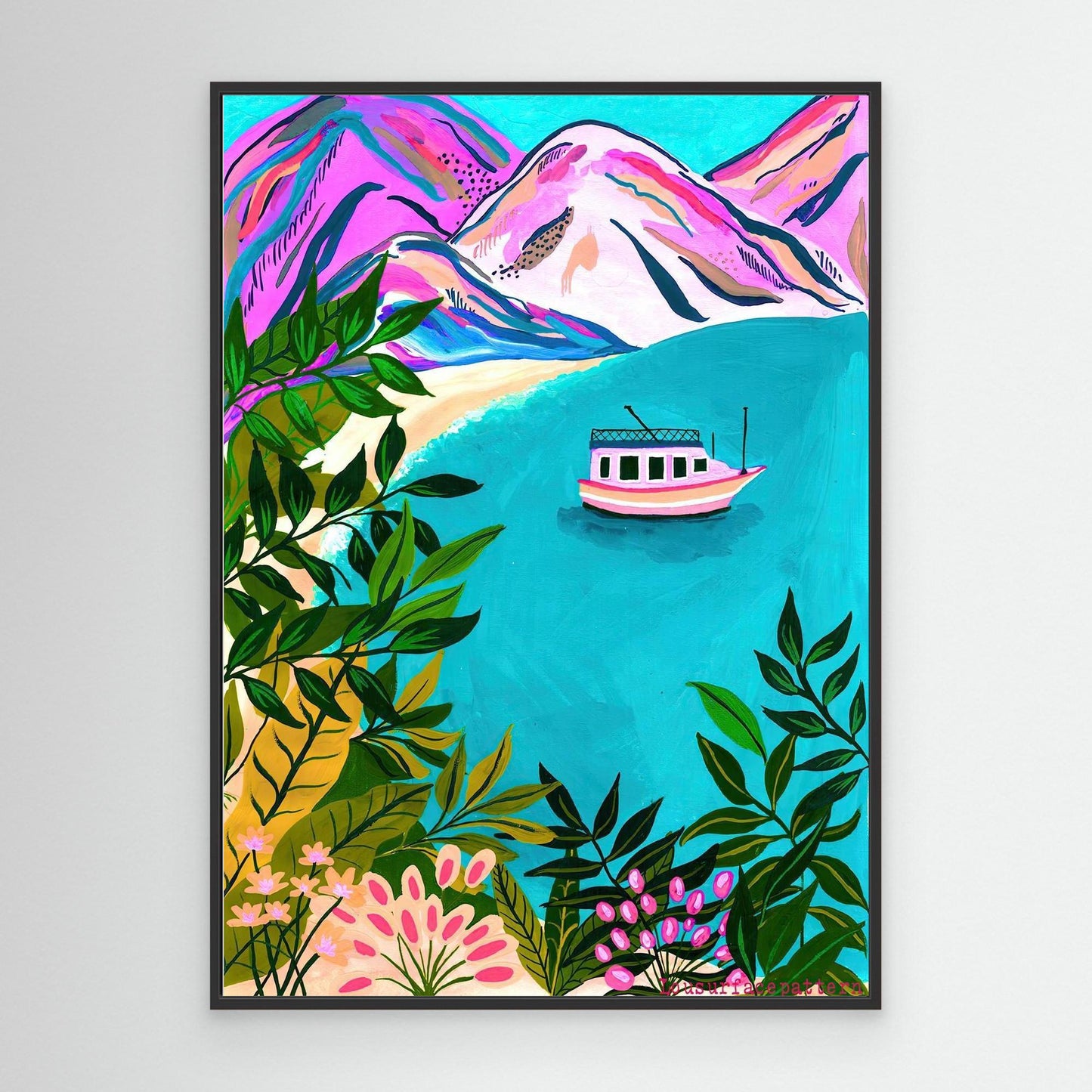 "Boat" Canvas Print