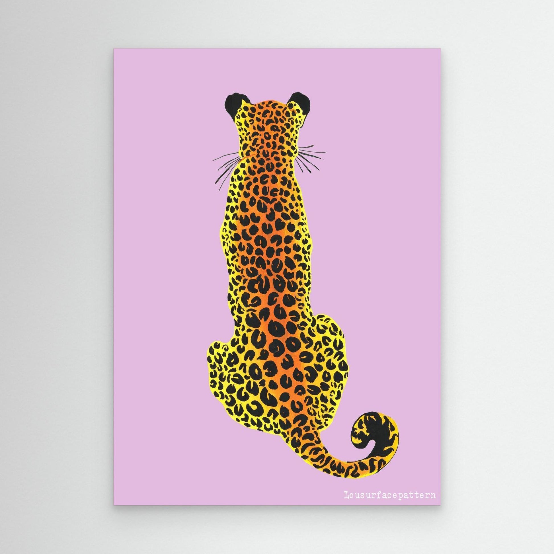 "Leopard" Canvas print