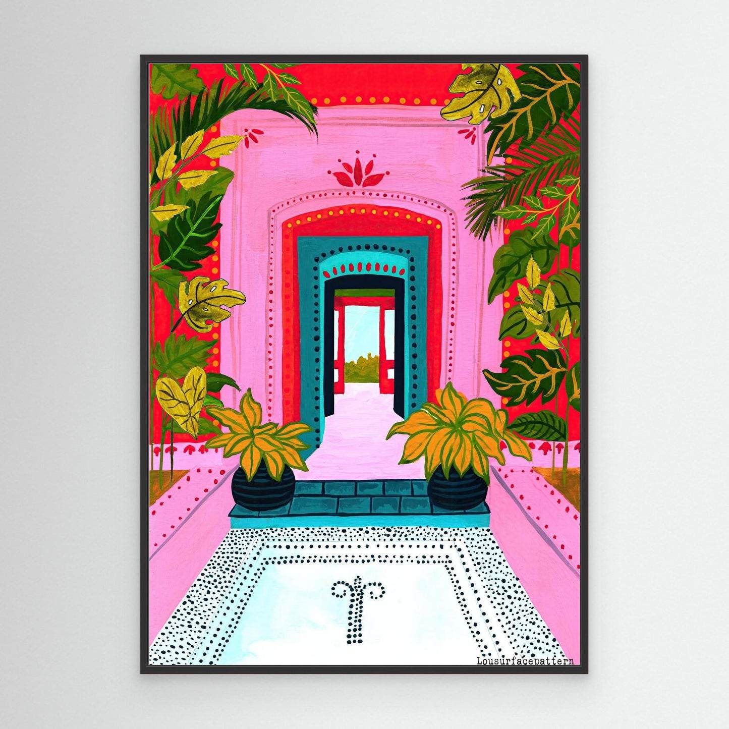 "Mexico" Canvas Print