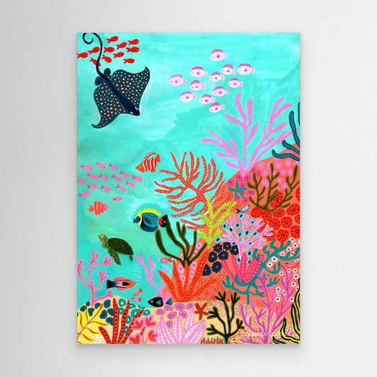 "Under the sea" Canvas print