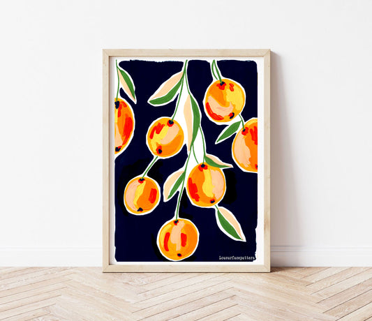 Oranges print