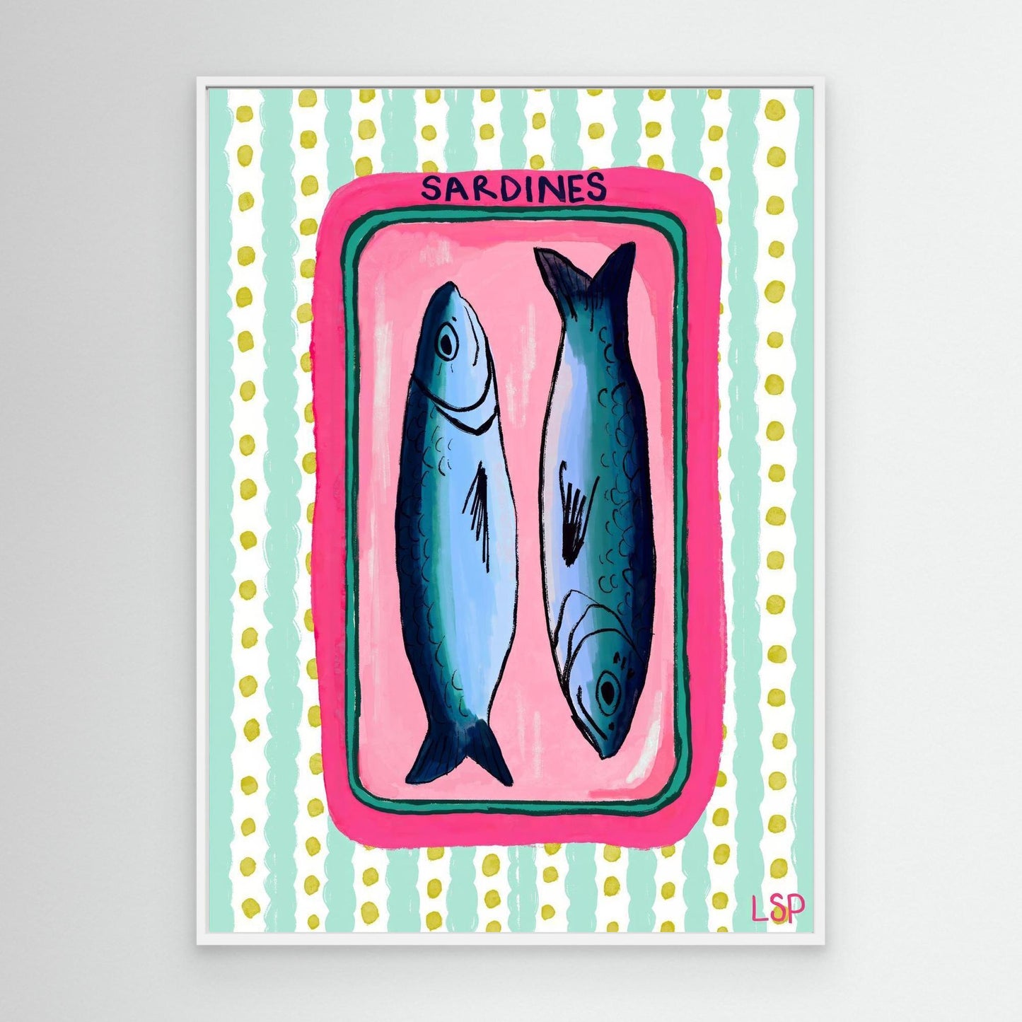"Sardines" Canvas print