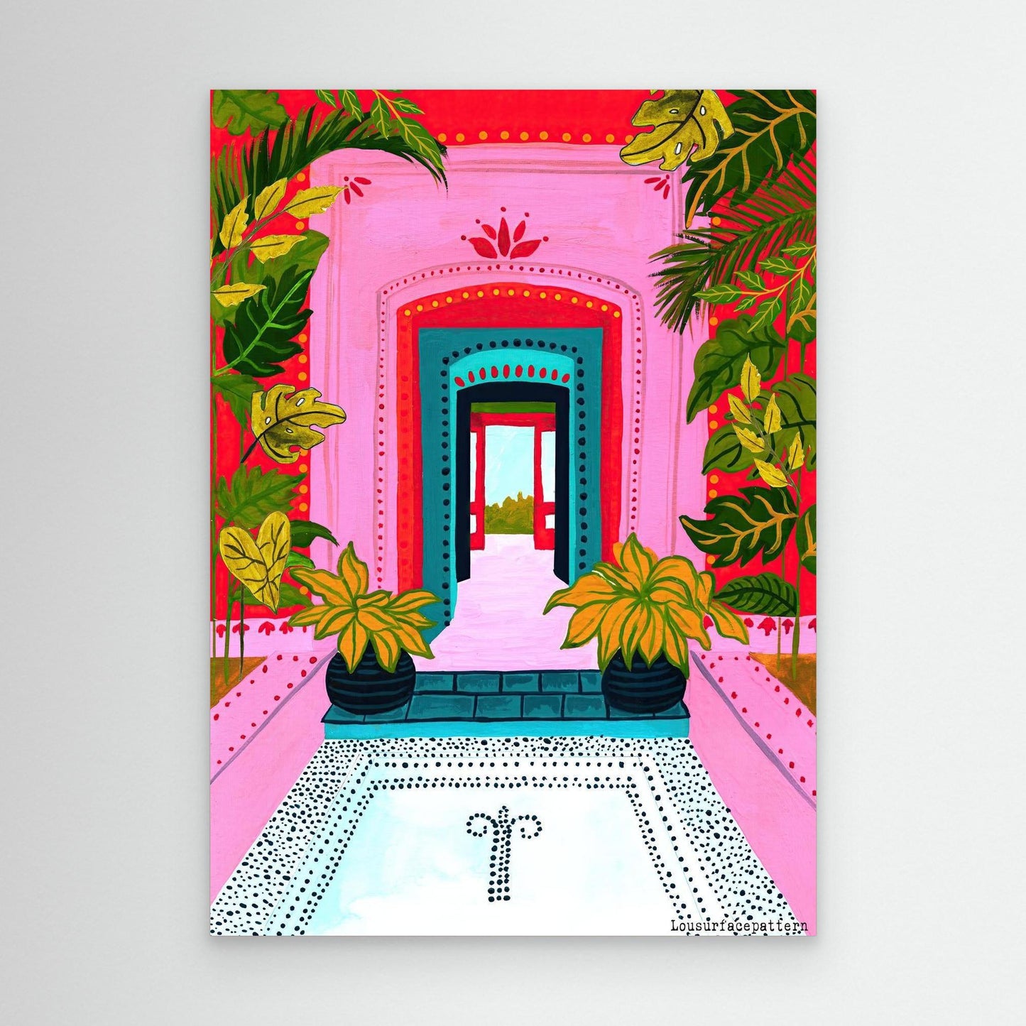 "Mexico" canvas print